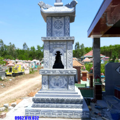 Mẫu tháp mộ đẹp bằng đá để thờ hũ tro cốt tại Quy Nhơn