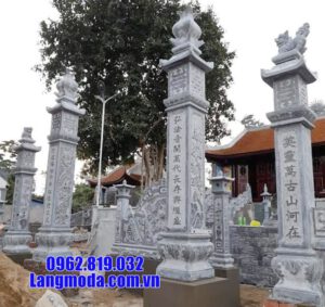 các mẫu cổng nhà thờ họ bằng đá tại Thái Nguyên