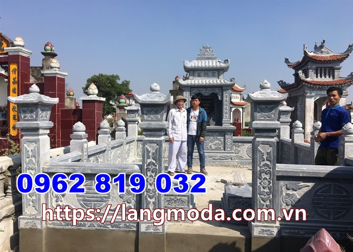 Khu lăng mộ đá đẹp để tro cốt tại Cần Thơ