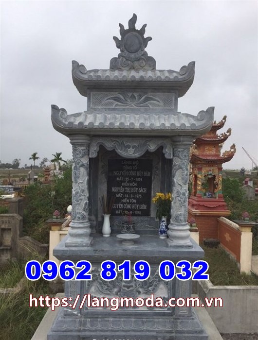 Mẫu mộ đá tháp tại Bình Thuận - Tháp mộ đá tại Bình Thuận