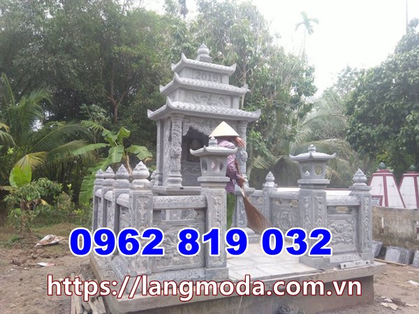 Mẫu nhà mồ đẹp thờ hũ tro cốt tại Tiền Giang