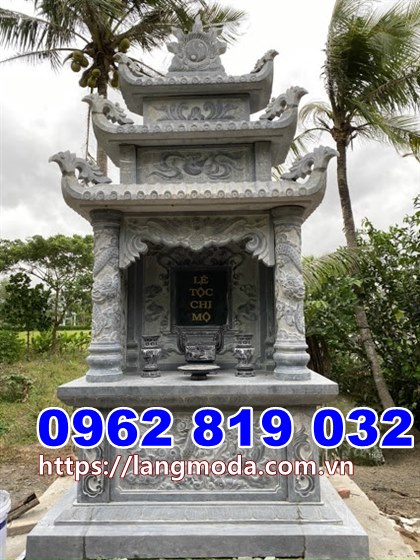 Mẫu tháp mộ đẹp để hũ tro cốt tại Vĩnh Long - Mẫu mộ đẹp để tro cốt tại Vĩnh Long