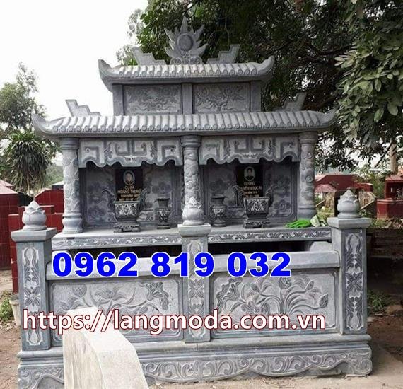 Mẫu mộ đôi đá tại Đồng Tháp