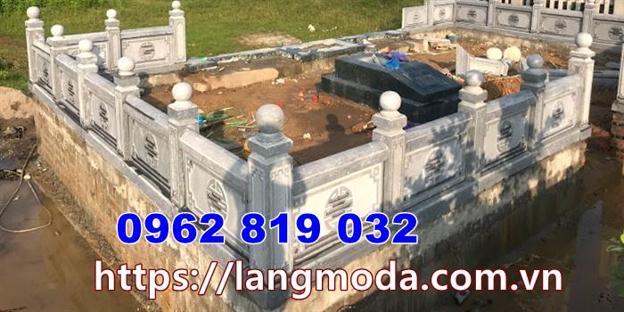Mẫu hành lang tương rào bao quanh khu nhà mồ đẹp