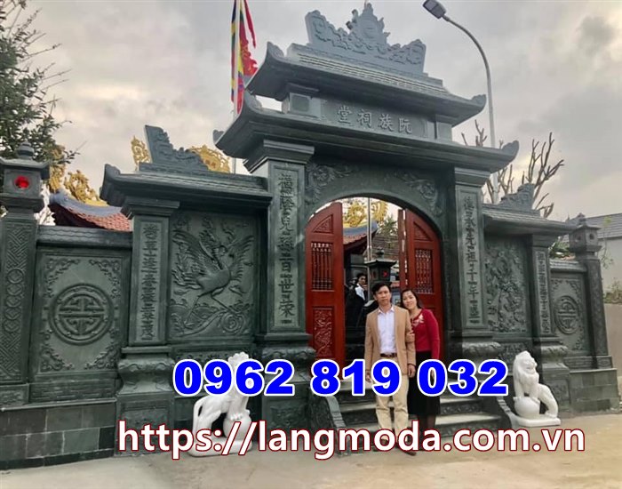 Mẫu cổng chùa đẹp bán tại Tiền Giang
