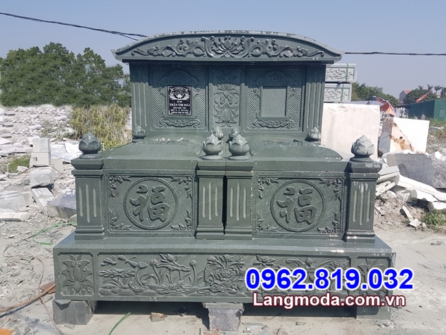 Mẫu mộ song thân đẹp