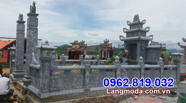 khu mộ gia đình tại Kiên Giang