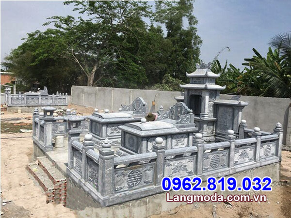 mẫu nhà mồ đẹp nhất 2021 được làm bằng đá tại Kiên Giang