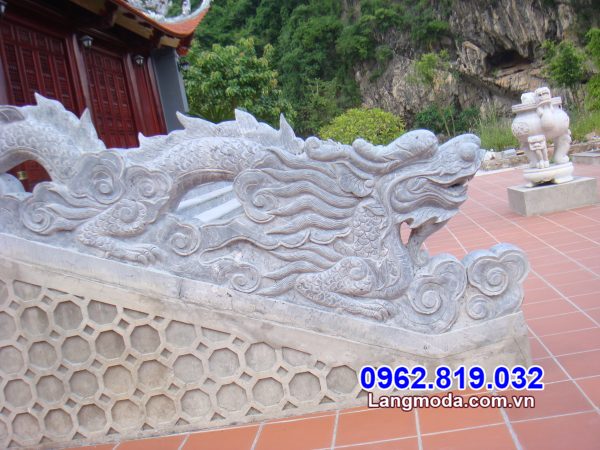 mẫu rồng đá bậc thềm đẹp