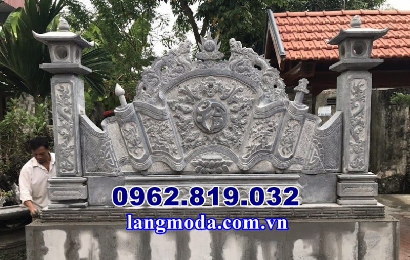 Cuốn thư nhà thờ họ đẹp , mẫu bình phong nhà thờ họ