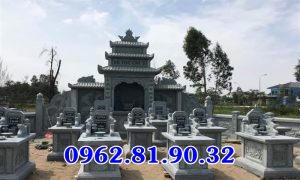 Nghĩa trang gia đình bằng đá tại Quảng Ninh
