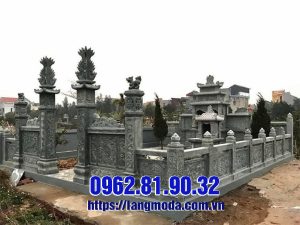 Mẫu lăng mộ đá đẹp được lắp ráp tại Thanh Hóa