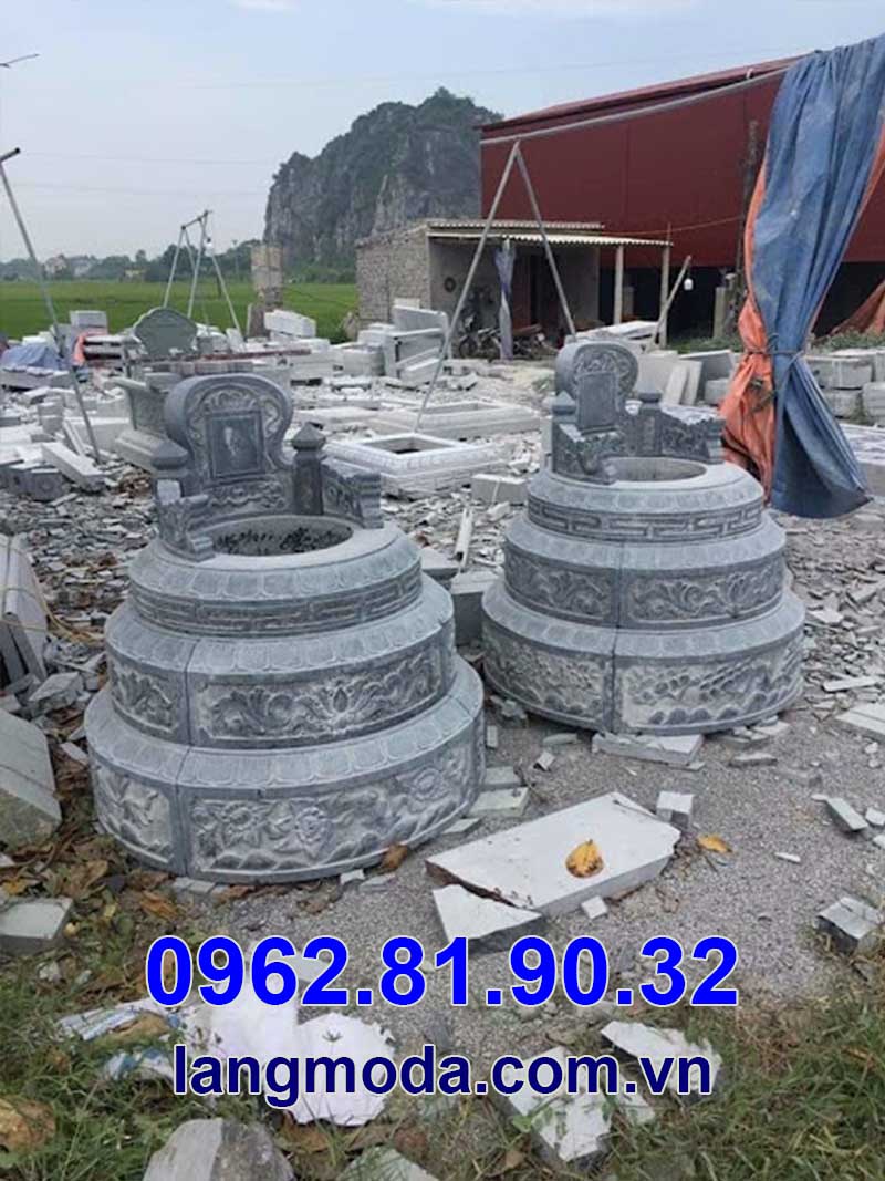Mẫu mộ tròn đẹp Bảo Châu