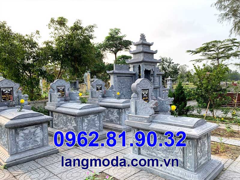 Khu lăng mộ đá họa tiết Tứ Linh