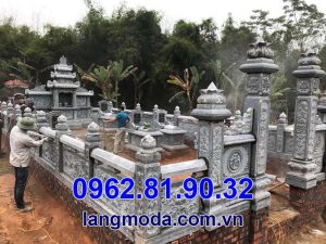 Lăng mộ đá Bảo Châu lắp đặt tại Đồng Nai