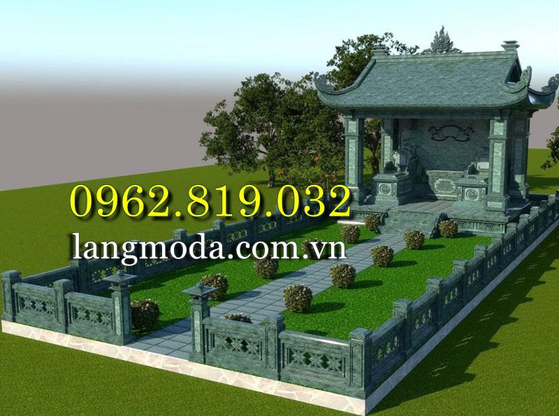 Bản vẽ thiết kế lăng mộ đá chi tiết bố trí rõ ràng - thiết kế lăng mộ đá 