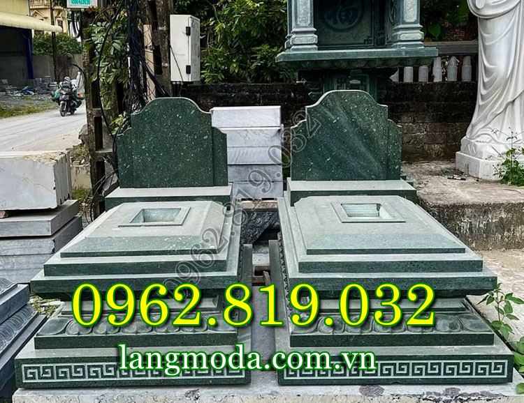 Giá mộ đá đôi đẹp bằng đá tự nhiên