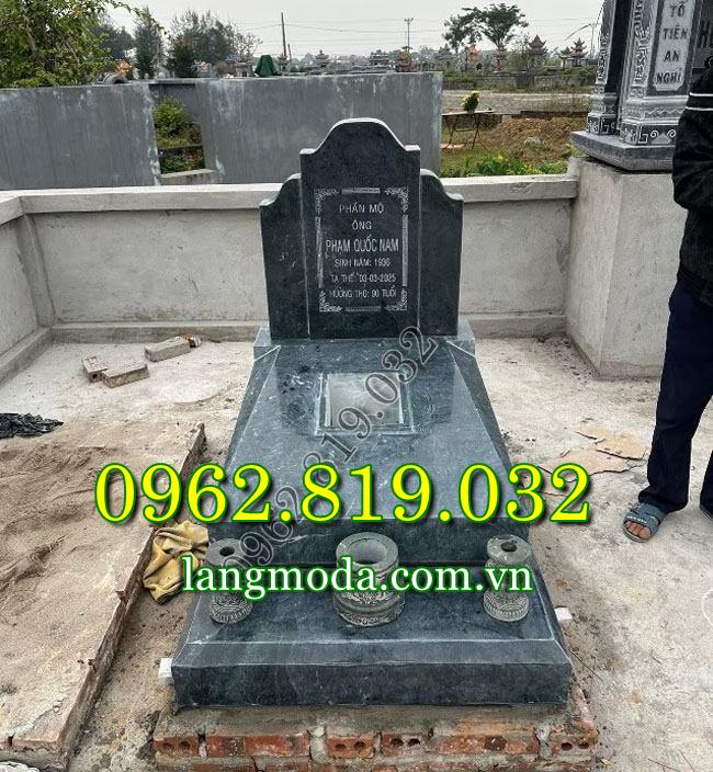 Giá mộ đá tam cấp 