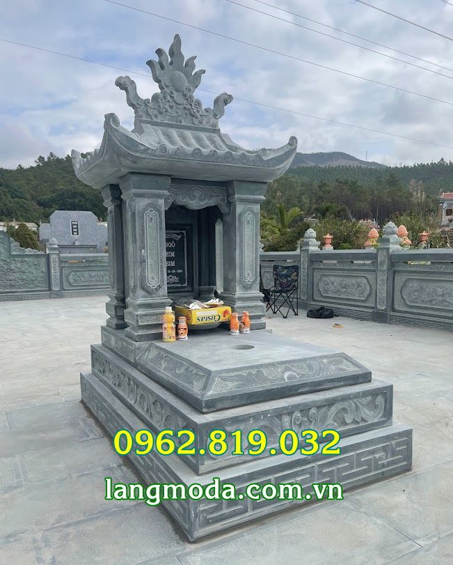 Mẫu mộ nhỏ đẹp thiết kế tối giản