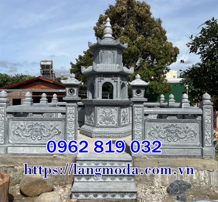 Khuôn viên tháp để tro cốt tại Lâm Đồng