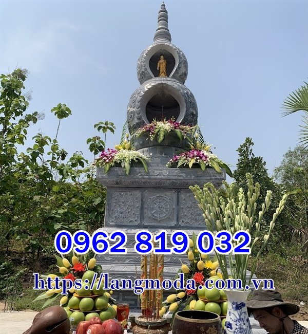 Tháp mộ chùa phật giáo tại Lâm Đồng