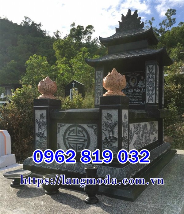 Xây mộ để tro cốt tại Lâm Đông