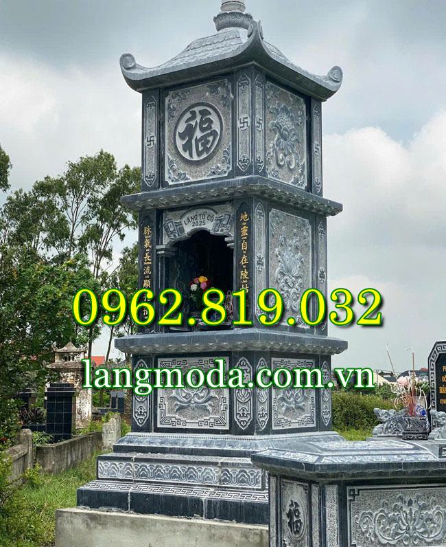 Xây tháp mộ thờ hũ cốt tại Lâm Đồng