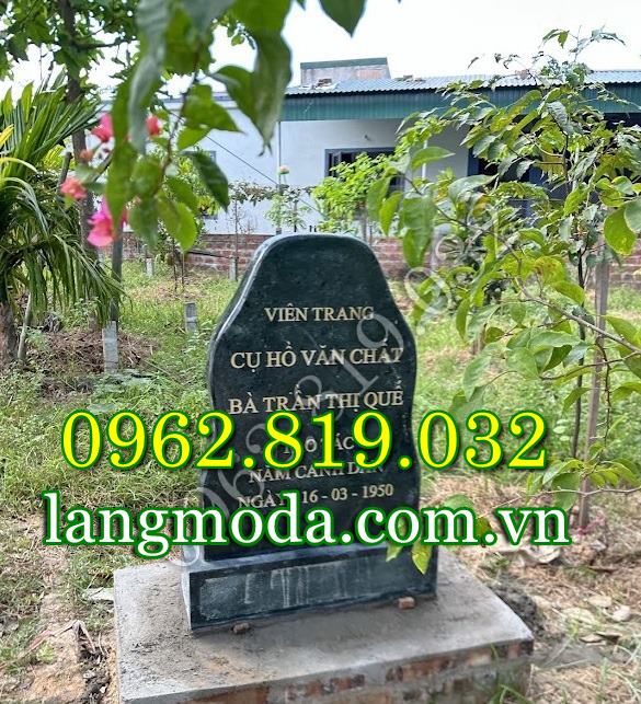 Mẫu bia đá công đức trồng cây tại công trình tâm linh
