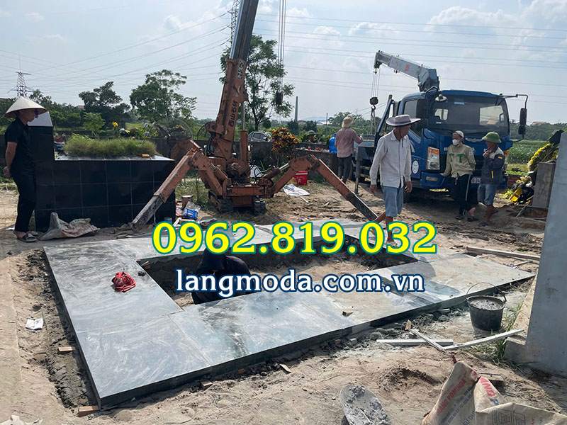 Lát chân mộ đẹp tại Bắc Giang