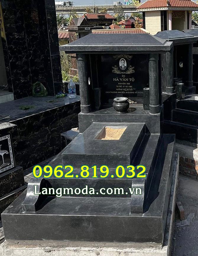 Mẫu mộ đẹp có mái che ưa chuộng nhất 2025