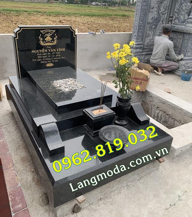 Mẫu mộ đẹp đá hoa cương bán chạy nhất 2025