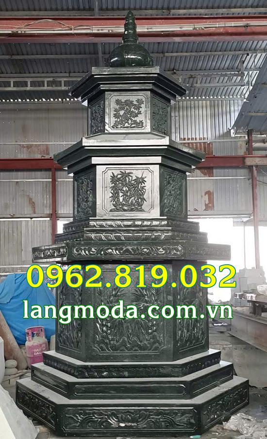 Một tháp đá - mẫu mộ tháp đá đẹp