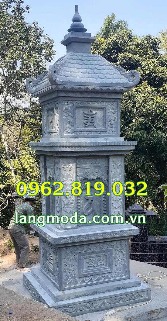 Tháp để tro cốt đơn giản