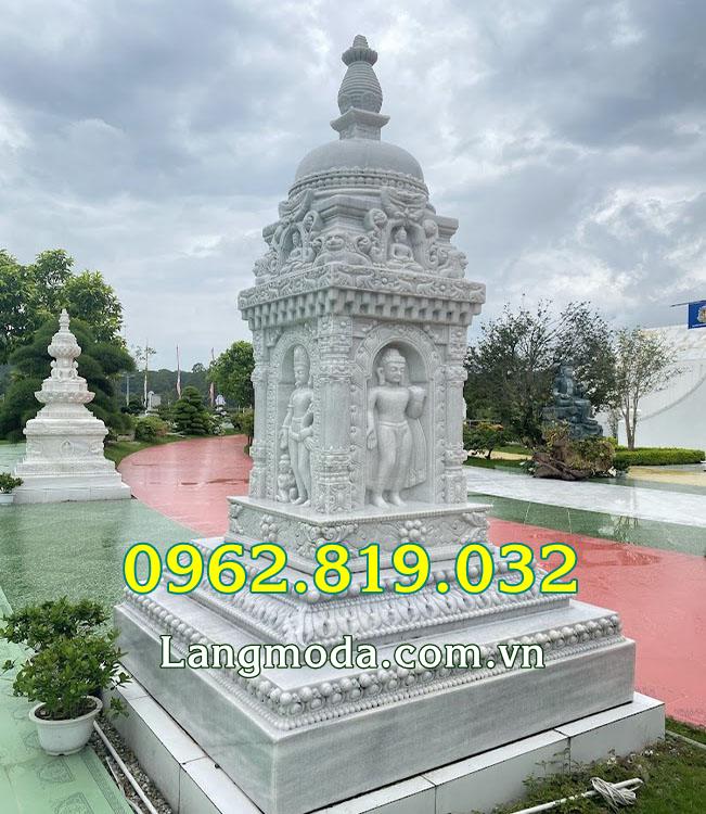 Bảo tháp nhỏ để tro cốt đẹp bằng đá - Bảo tháp đá để tro cốt