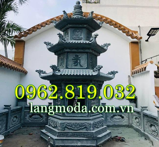 Mẫu tháp đá để tro cốt được ưa chuộng