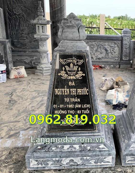 tháp để tro cốt nhỏ bằng đá khối tự nhiên - Tháp nhỏ để tro cốt