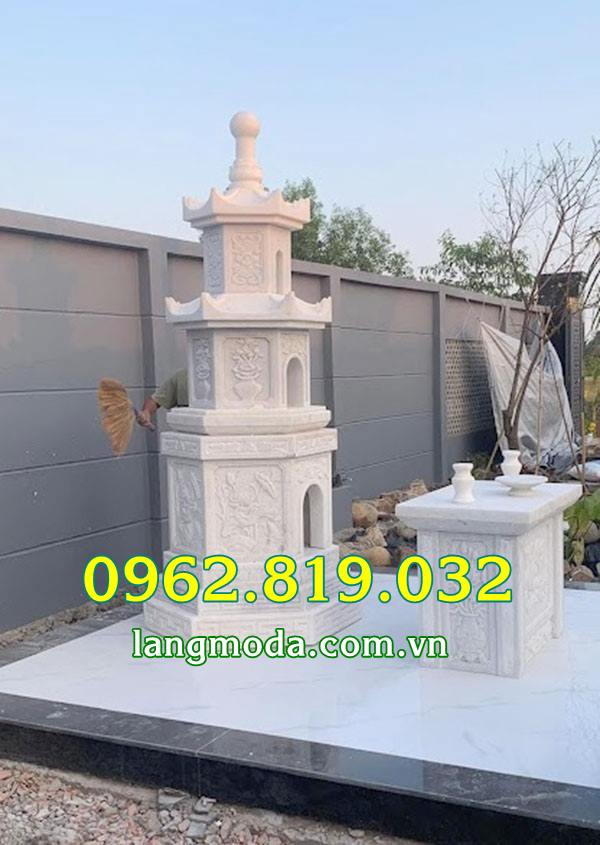 Bán tháp đá thờ hũ tro cốt tại Đồng Nai Bình Phước - Mẫu tháp thờ tro cốt tại Đồng nai Bình Phươc