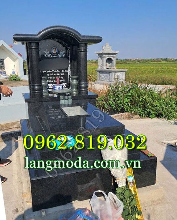 Mẫu mộ đơn đẹp hiện đại