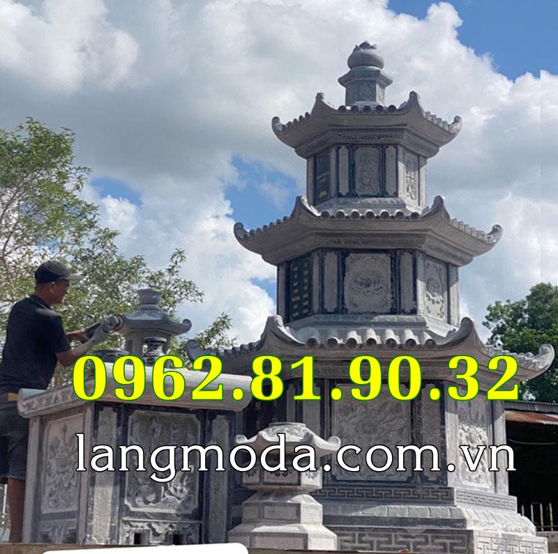 Mộ tháp đá bán tại Hậu Giang - Địa chỉ bán mộ tháp đá tạ Hậu Giang