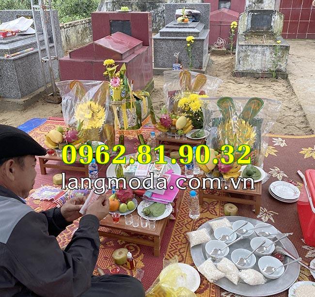 Văn khấn cúng xây mộ - Cách sắp lễ cúng động thổ xây mộ đầy đủ nhất hiện nay
