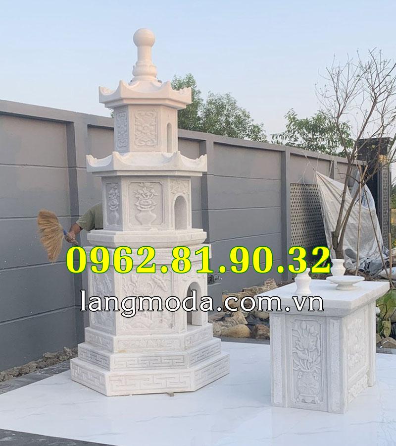 Top 25 mộ tháp lục giác để hũ tro cốt nhiều ngăn đẹp hiện đại - Mộ tháp lục giác