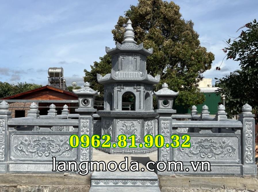 [BL94]Tháp đặt tro cốt tại Bạc Liêu 3 tầng tháp