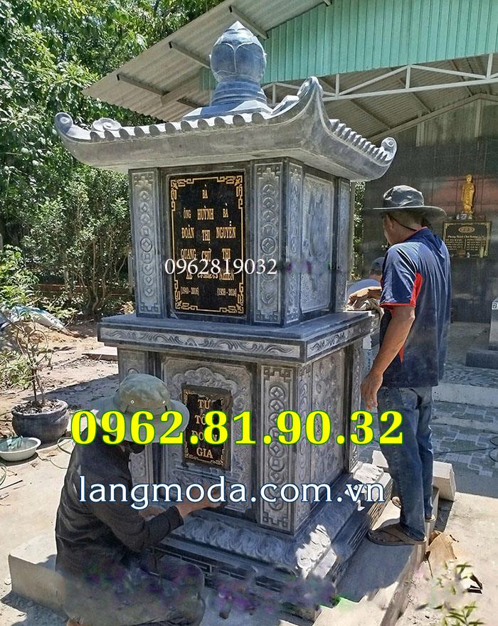 [QN76] Tháp đá bán tại Quảng Ngãi - Mẫu tháp đá để tro cốt bán tại Quảng Ngãi