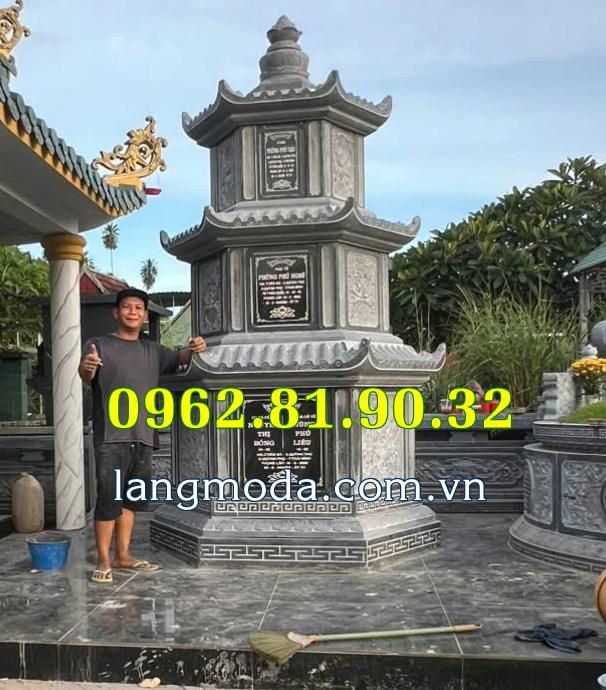 [QN76] Mộ tháp thờ tro cốt bán tại Quảng Ngãi - Mẫu mộ tháp thờ tro cốt đẹp tại Quảng Ngãi 