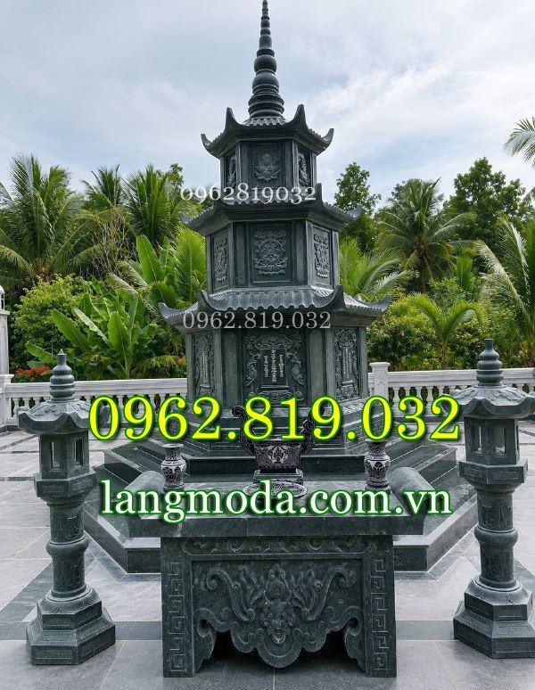 Mẫu bảo tháp thờ tro cốt đẹp