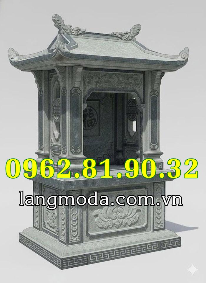 [63TG]Am thờ đá đựng tro cốt tại Tiền Giang - Miếu thờ đá bán tại Tiền Giang 