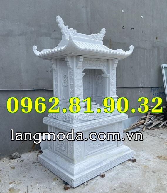 [83ST]Am để tro cốt đẹp bằng đá trắng bán tại Sóc Trăng