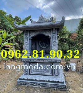 84TV mẫu am để tro cốt miếu thờ cốt bán tại Trà Vinh bằng đá tự nhiên