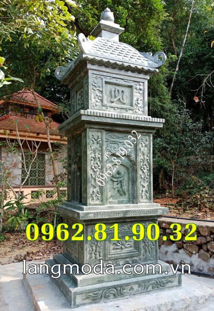 DN43 giá bán tháp đá để thờ cốt tại Đà Nẵng - Giá xây tháp mộ đá tại Đà Nẵng
