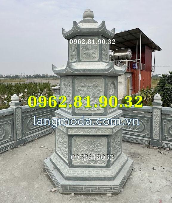 DN43 Mẫu tháp thờ hũ tro cốt bán tại Đà Nẵng - Tháp đá thờ hũ tro cốt đẹp bán tại Đà Nẵng